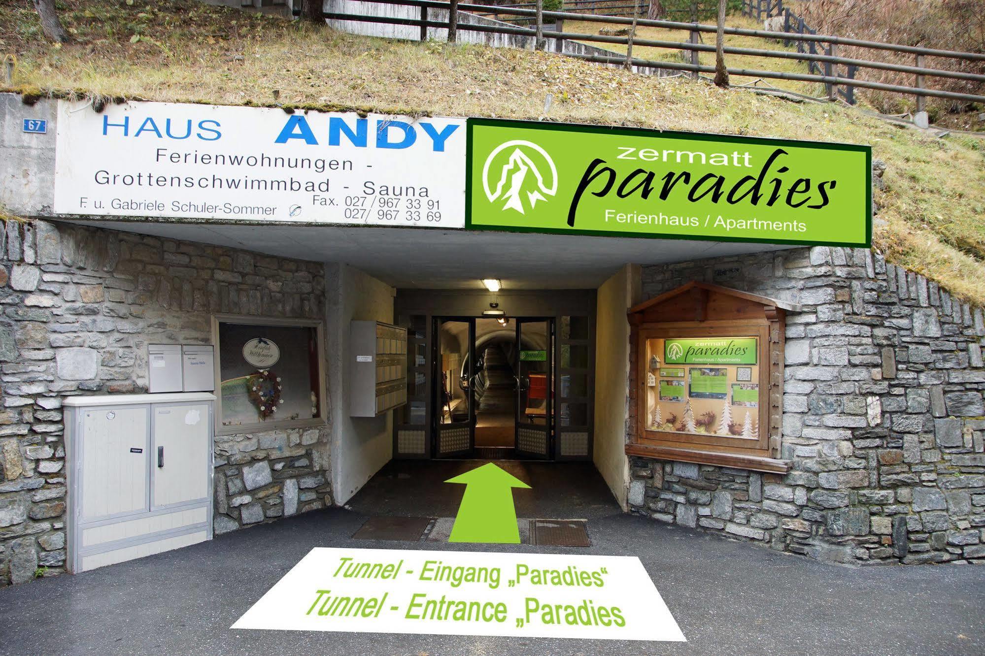 Appartements Zermatt Paradies Exterior foto